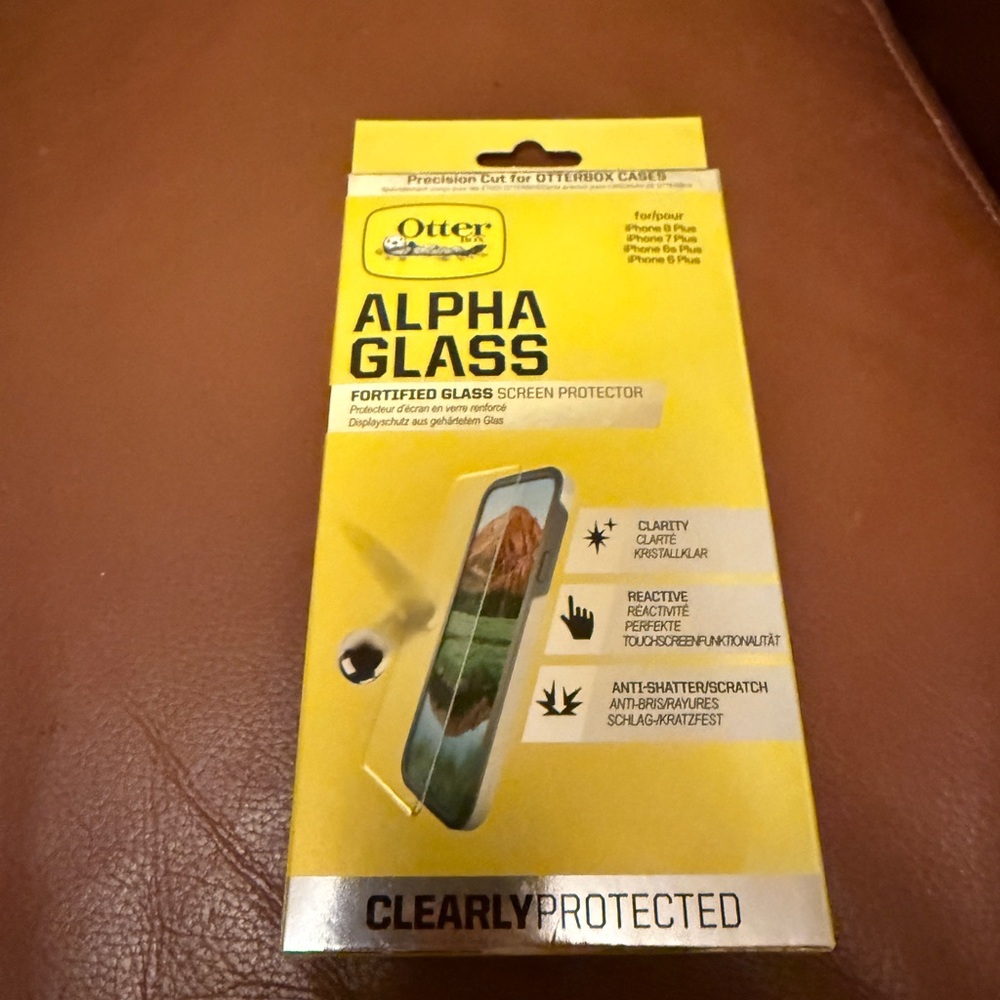 OtterBox Alpha Glass Fortified Screen Protector - Clear